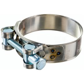 Силовой хомут Nord-Yada Д: 68-73 мм, Ш: 24 мм, Т: 0,8 мм, болт: М8х75, нерж. сталь 902890 