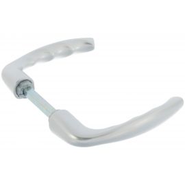 Профильный гарнитур HOPPE 1530/3346 Atlanta PZ92 F1 анодированный серебристый алюминий 37-42мм 65590 