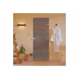 Дверь для бани DoorWood Бронза матовая, 1900х700 мм УТ-00011425 