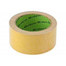 Двусторонняя клейкая лента на тканевой основе СИБРТЕХ 50 мм х 25 м 888135 