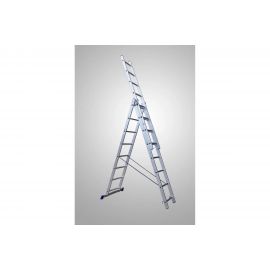 Универсальная трехсекционная лестница STAIRS 8 ступеней ТТ-01-00603 