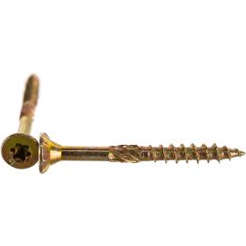 Конструкционный шуруп ЕВРОПАРТНЕР для дерева с фрезой потай ж/п Torx 15, 3.5х35 25шт T2 0639 1 
