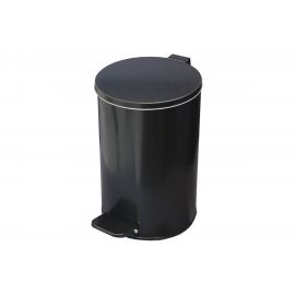 Урна с педалью Титан Мета 10л, черный 4607078089690 