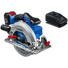 Бесщеточная циркулярная пила ЗУБР Профессионал 20В CPB-190-41 