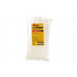 Нейлоновый хомут Navigator 3.6х180 белый NCT-036-180-100/WH 100шт 4670004710418 155879 