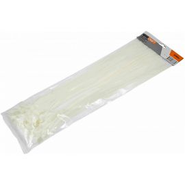 Нейлоновая хомут-стяжка NOVOCRAFT 8x500 мм, белая, уп. 100 шт. HCC085000100 