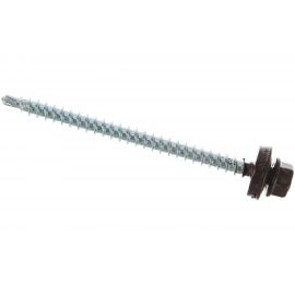 Кровельный саморез Daxmer 4,8х70 RAL 8017 100шт 16563 