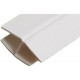 Стыковочный профиль СХТ ПВХ 8-10х3000 мм белый ПрПа002 