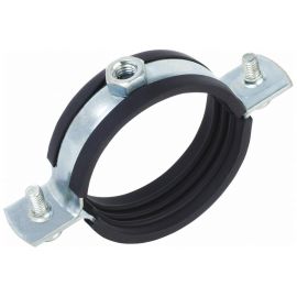 Трубный хомут Nord-Yada 3"", 87-92 мм, из оцинкованной стали, с гайкой М10 904255 