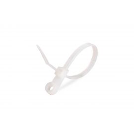 Нейлоновые стяжки FORTISFLEX КСО 5х220 белый 100 шт. 80530 