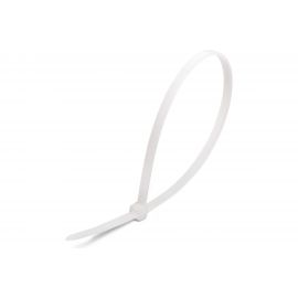 Нейлоновые стяжки FORTISFLEX НСС EasyFix 8х300 белый, 100 шт. 85707 