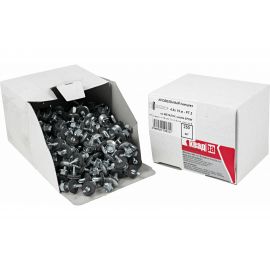 Кровельный саморез КВАДРА 4.8x19, цинк, сверло PT. 3, шайба EPDM, кор. 250 шт. 480201003250 