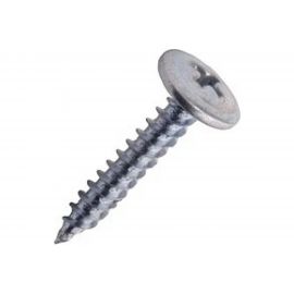 Саморез с пресс-шайбой по металлу 4,2х32 Саморезик полусфера, оцинков, острый 1кг SWPSHO-4,2х32-1 