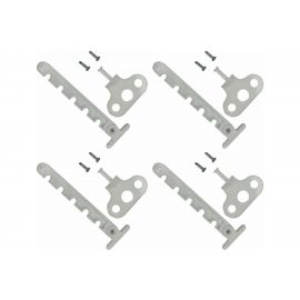 Оконный ограничитель для ПВХ Левша металлический, 4 шт. У1-56504.Б 