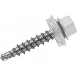 Кровельный саморез по металлу Daxmer 5,5х19 RAL 9003 250шт 04283 