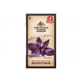 Семена Тимирязевский питомник базилик Фиолетовый 0.6 г 4630035660021 