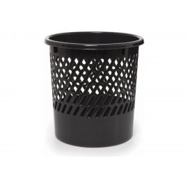 Сетчатая корзина для бумаг STAFF Basic 11 л черная 237917 