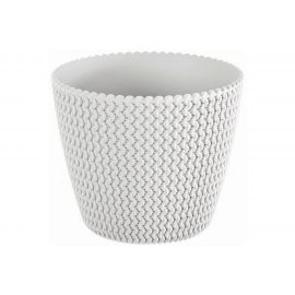 Кашпо Prosperplast SPLOFY 18.7 см, белое DSP190 449 