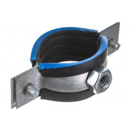 Хомут с гайкой Невский Крепеж оцинк. с резин. уплотн. 1 32-35 мм 818792:44 