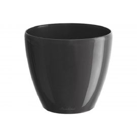 Горшок SANTINO ДЕКО ТВИН 4 л, 20х17.5 см, антрацит 051908 