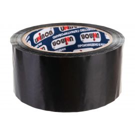 Упаковочная клейкая лента UNIBOB 600 черная 48 мм х 66 м 214935 