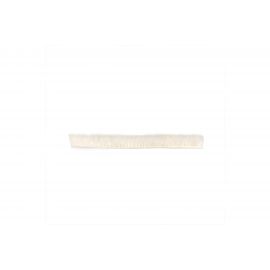 Щеточный уплотнитель Mebax 7х6 белый, в пакете, на пленке, 6 м 00-00001458 