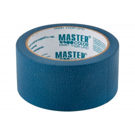 Малярная бумажная лента MASTER COLOR синяя, термостойкость до 100C, 48 мм х 25 м 30-6114 