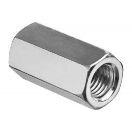 Соединительная гайка Метиз-Эксперт М10 оц DIN 6334 уп. 150 шт. 00-00012662 