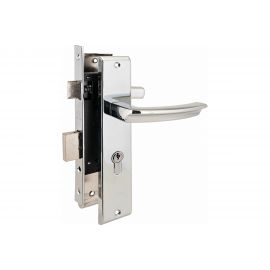 Врезной замок АЛЛЮР с/руч АРТ ЗВ4-70. 08 CP хром 10 162 