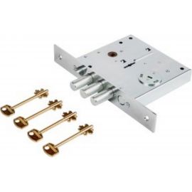 Замок врезной CERBER C3 014 левый З ригеля, защелка, задвижка 2152 