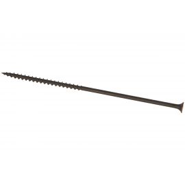 Саморез по дереву для ГКЛ Метизный двор 4,8x152, крупная резьба, оксидированный, 100 шт. 4607159062581 