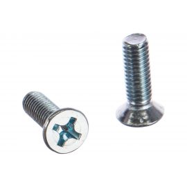 Винт Tech-Krep DIN965 с потайной головкой, оцинкованный М6х20 12 шт - пакет 103001 