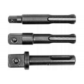 Набор адаптеров 3 шт, SDS Plus, 1/4"", 3/8"", 1/2"" YATO YT-04686 