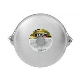 Литой алюминиевый казан с крышкой BOYSCOUT 8 л, азиатская чаша 61366 