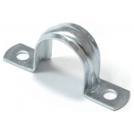 Двухлапковая скоба КРЕПКО-НАКРЕПКО d32 31/32, оцинк., 50 шт. 34797 