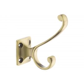 Мебельный крючок KERRON Д90 Ш75 В32, античная бронза KR 0130 AB 