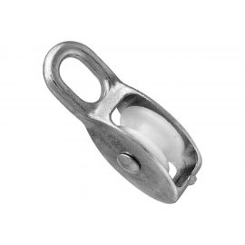 Одинарный блок КРЕП-КОМП шкив пластиковый 15 мм, 5 мм, 1 шт. бо15мф 