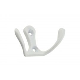 Двойной крючок Trodos 04.11.03 малый, белый 302030 