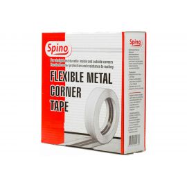 Бумажная углозащитная лента с металлическими полосами Spino 52 мм х 7,5 м 792001 