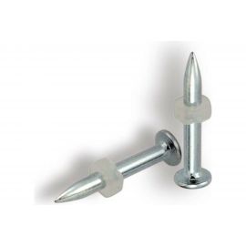 Стальной оцинкованный гвоздь с пластиковой шайбой LIXIE 100 шт./уп. DN-27-P8 