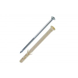 Дюбель-гвоздь Bullit DSI UK потай, 8x80 6 шт 14-0013870 