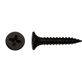 Саморез КРЕП-КОМП черный, универсал., 3,5х35, 80 шт. чм35мф 