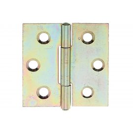 Петля GAH ALBERTS оцинкованная, 38x38 мм 345976 