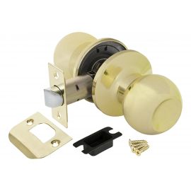 Ручка защелка AJAX 6082 PB-P без фик. золото 39535 