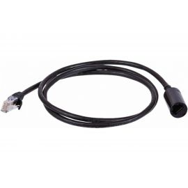 Удлинитель патч-корда LANMASTER UTP кат.5E, розетка RJ45 - вилка RJ-45, 2.0 м, черный LAN-PCEXT/U5E-2.0-BK 