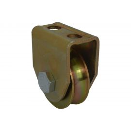 Колесо анодированное роликовое для откатных ворот 40 мм MFK-TORG ГВ-40mm 