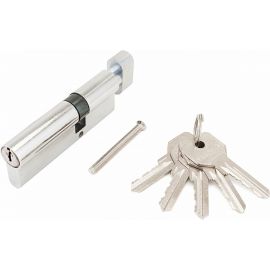 Цилиндровый механизм Стандарт CP (30x10x50 мм; 5 ключей; английский ключ; вертушка) 11120 