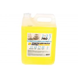 Средство для посуды 1-2-Pro лимон канистра 5 л БХПСЛК-5 