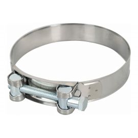 Силовой хомут Nord-Yada Д: 48-51 мм, Ш: 22 мм, Т: 0,6 мм, болт: М6х60, нерж. сталь 902884 