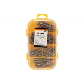Набор саморезов и дюбелей для ДСП kranz 170 шт. KR-01-3101-06 